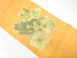 花模様　名古屋帯